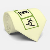 slaapbord stropdas (Opgerold)