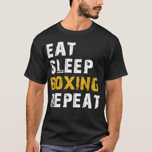 slaapboxen herhalen t-shirt (Voorkant)