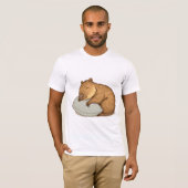 slaapcapibara t-shirt (Voorkant volledig)