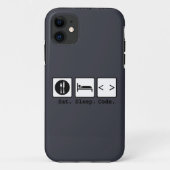 Slaapcode Nerd Draag Case-Mate iPhone Case (Achterkant)
