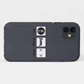 Slaapcode Nerd Draag Case-Mate iPhone Case (Achterkant (horizontaal))