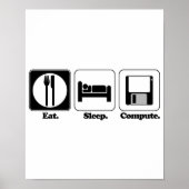 slaapcomputer poster (Voorkant)