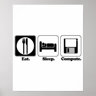 slaapcomputer poster