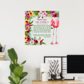 Slaapd Shema Israël voor Kinderen in de Tropen Poster (Thuiskantoor)