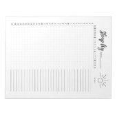 Slaapdagboek, slaapstandtracker notitieblok (Voorkant)