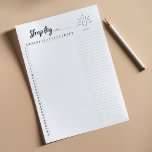 Slaapdagboek, slaapstandtracker notitieblok<br><div class="desc">Slaapdagboek, slaapverklikker. Eenvoudig slaaplogboek om u te helpen uw slaapkwaliteit bij te houden Goede slaapkwaliteit is belangrijk en met dit gemakkelijk te vullen slaaplogboek kunt u zich bewust blijven van uw slaappatroon. Vul het vroeg in de ochtend in als je jezelf het beste observeert, hoe je je voelt, en of...</div>