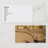 Slaapdame 1 visitekaartjes (Voorkant / Achterkant)