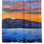 Slaapdame Douchegordijn (Voorkant)