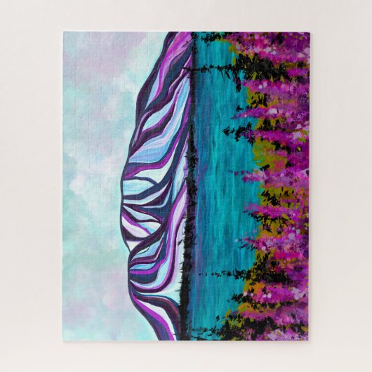 Slaapdame Puzzle Legpuzzel (Verticaal)