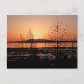 Slaapdame Sunset - Anchorage, Alaska Briefkaart (Voorkant)