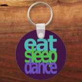 slaapdans sleutelhanger (Voorkant)