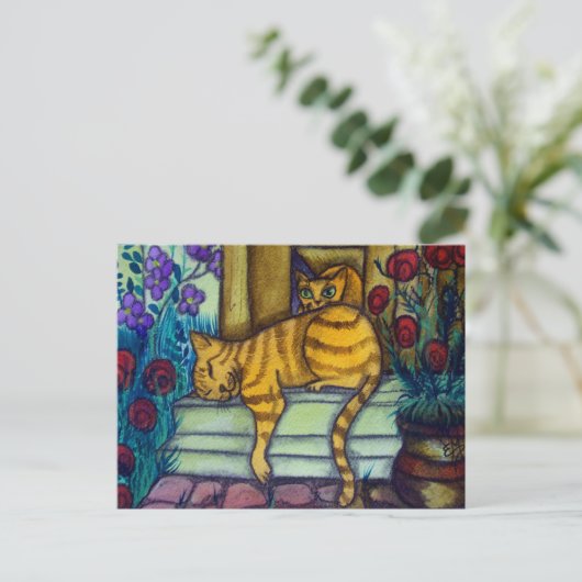 Slaapdeksel Briefkaart (Staand voorkant)