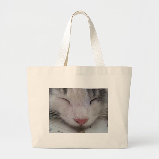 Slaapdeksel Grote Tote Bag (Voorkant)