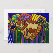 Slaapdeksel van Piliero Briefkaart (Voorkant / Achterkant)