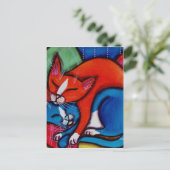 Slaapdeksels Briefkaart (Staand voorkant)