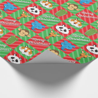 Slaapdieren Kerstmis Cadeaupapier