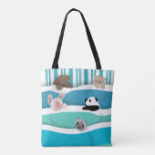 Slaapdieren Tote Bag (Achterkant)