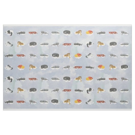 Slaapdieren voor het kantelen stof (Yard (91,4 cm))