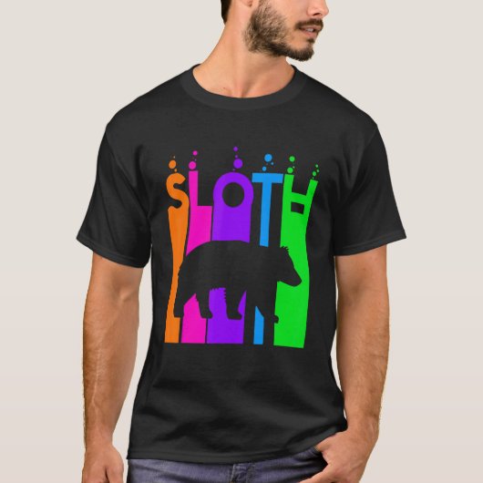 Slaapdierenregenboogballetje met Silhouette T-shirt (Voorkant)