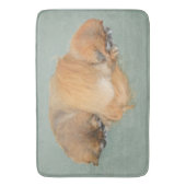 Slaapdige Middag Badmat (Voorkant Verticaal)