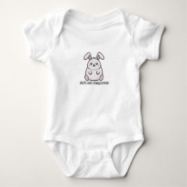Slaapdolle Grappige Konijn Baby Op Maat Romper