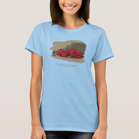 Slaapdraak T-shirt (Voorkant)