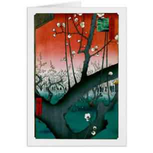 Slaapdragon Plum, Kameido Hiroshige Fine Art