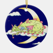 Slaapdrakenversiering Keramisch Ornament (Voorkant)