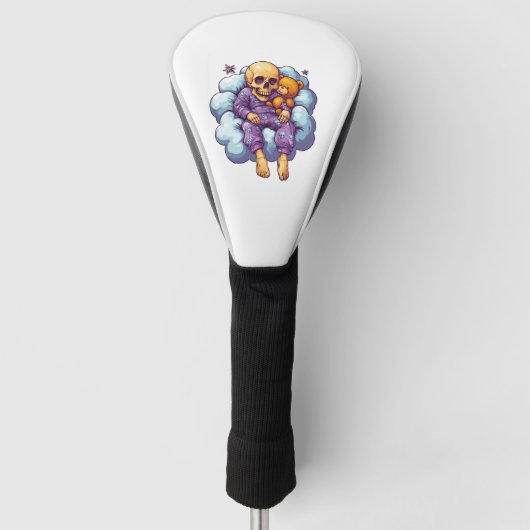 Slaapdronken Botten � Schattige en Grappige Schede Golfheadcover (Voorkant)
