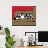 Slaapdruk Olivia Print (Thuiskantoor)