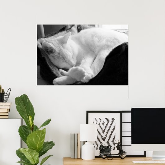 Slaapdruk Poster (Thuiskantoor)