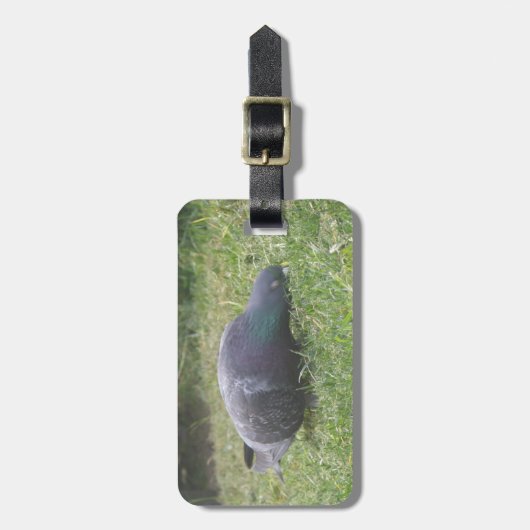 Slaapduif Aangepast Bagagelabel (Voorkant verticaal)