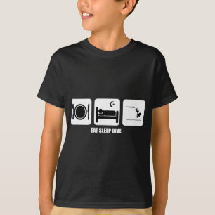 slaapduiker eten t-shirt