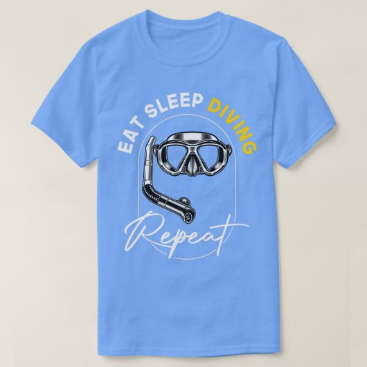 slaapduiking herhalen t-shirt (Design voorkant)