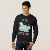 Slaapeend pyjama slaapkop trui (Voorkant volledig)