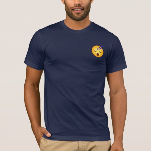 Slaapemoji T-shirt (Voorkant)