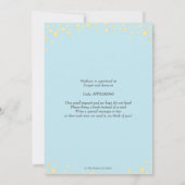 Slaapend Baby Dinosaur Cute Boy Baby shower Kaart (Achterkant)