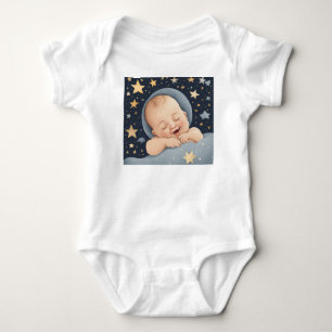 Slaapend Baby Romper