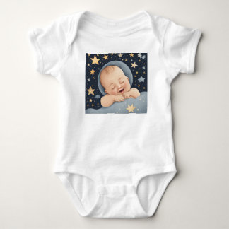 Slaapend Baby Romper