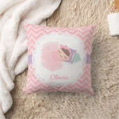 Slaapend Ballerina Baby Girl Room Decline Pillow Kussen (Deken)