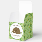 Slaapend Beer Baby shower Woodland Bedankdoosjes (Geopend)