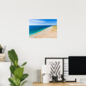 Slaapend Beer Dunes, Lake Michigan Poster (Thuiskantoor)