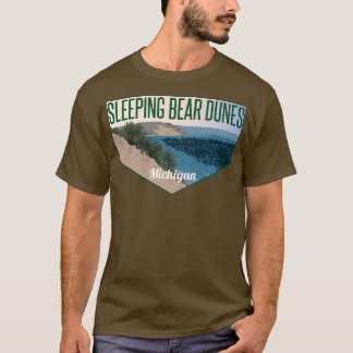 Slaapend Beer Dunes Michigan T-shirt