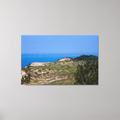 Slaapend Beer Dunes National Lakeshore MI Canvas Afdruk (Voorkant)