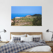 Slaapend Beer Dunes National Lakeshore MI Canvas Afdruk (Insitu (Slaapkamer))