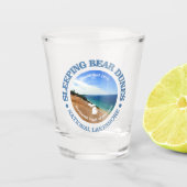 Slaapend Beer Dunes NL Shot Glas (Voorkant)