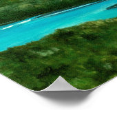 Slaapend Beer Dunes schilderen | POSTER (Hoek)