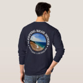 Slaapend Beer Dunes T-shirt (Achterkant volledig)