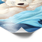 Slaapend Beer Foto Afdruk (Hoek)