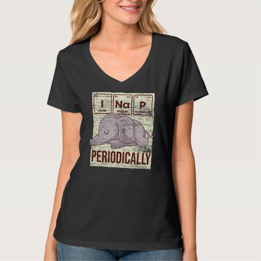 Slaapend dierentuin I nap. T-shirt (Voorkant)